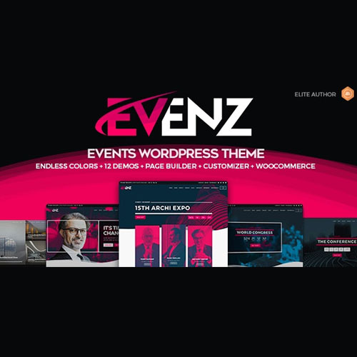 Evenz - Conference and Event WordPress Theme - Download $4.49