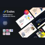 Exdos - Digital Agency WordPress Theme - Download $4.49