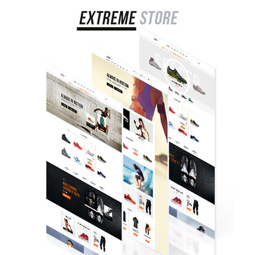 Extreme | Sports Clothing & Equipment Store WordPress Theme - Download $4.49 Extreme | Sports Clothing & Equipment Store WordPress Theme - Download $4.49