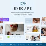 Eye Care - Eye Clinic & Family Optometrist WordPress Theme - Download $4.49