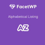 FacetWP - Alphabetical Listing - Download $4.49