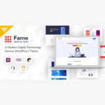 Fame - Digital Technology/Service WordPress Theme - Download $4.49