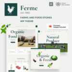Ferme - Food Farm Ecommerce WordPress Theme - Download $4.49
