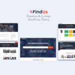 Findus - Directory Listing WordPress Theme - Download $4.49