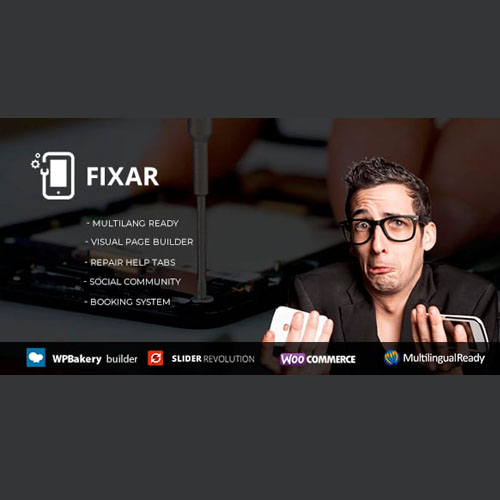 Fixar - Phone & Computer AI Repair Wordpress Theme - Download $4.49