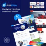 Fixera - Handyman Services WordPress Theme $4.49