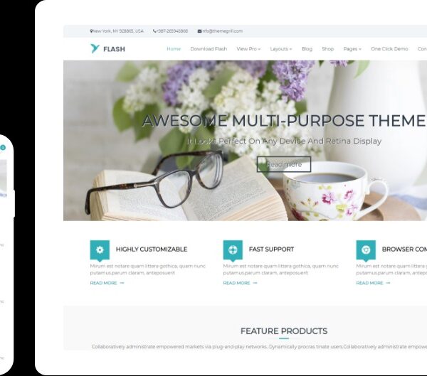 Flash Pro MultiPurpose WordPress Theme