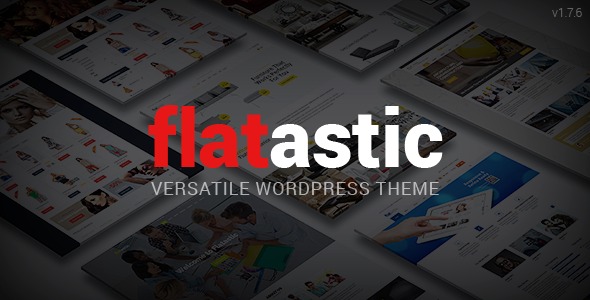 Flatastic – Versatile Multi Vendor WordPress Theme