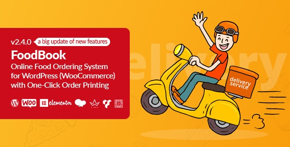 FoodBook Online Food Ordering System for WordPress with One-Click Order Printing Download FoodBook Online Food Ordering System for WordPress with One-Click Order Printing Download