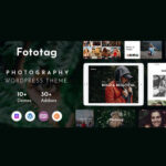 Fototag – Photography WordPress Theme - Download $4.49