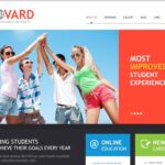 Free Flat University WordPress Theme & Website Template