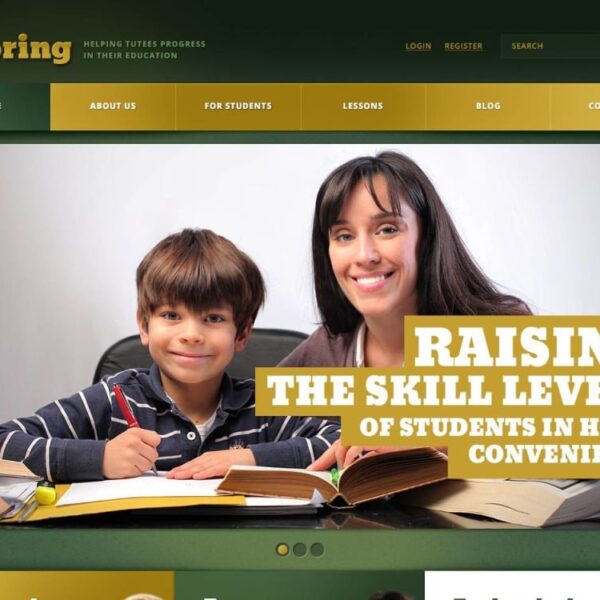 Free Harmonic Education WordPress Theme & Website Template