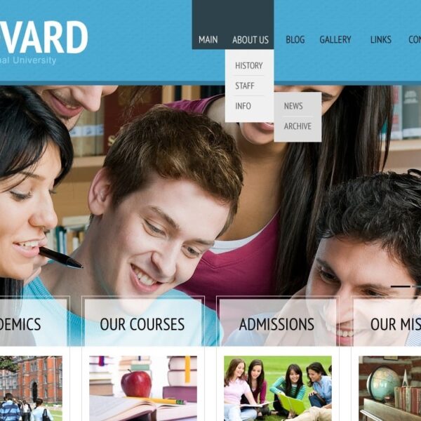 Free Teaching WordPress Theme & Website Template