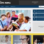 Free WordPress Template for Education Websites