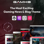 Gamxo - WordPress Gaming News & Blog Theme - Download $4.49