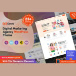 Gesto - Digital Marketing Agency WordPress Theme - Download $4.49