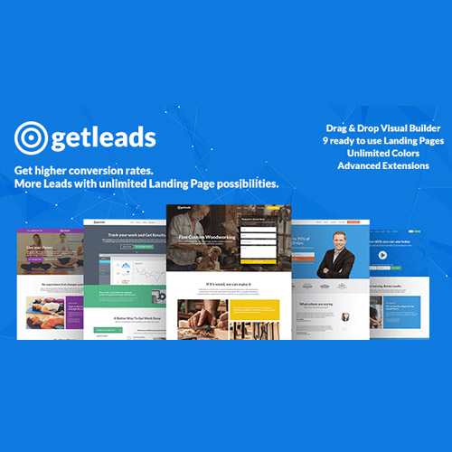 Getleads High-Performance Landing Page WordPress Theme - Download $4.49