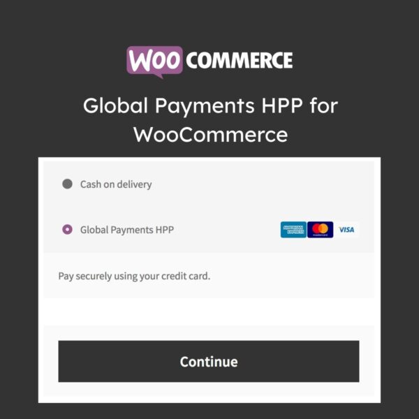 Global Payments HPP for WooCommerce - Download $4.49