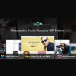 Gon | Responsive Multi-Purpose WordPress Theme - Download $4.49