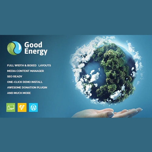 Good Energy - Ecology & Renewable Power Company WordPress Theme - Download $4.49