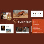 Happy Rider - Horse School & Equestrian Center WordPress Theme - Download $4.49