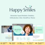 Happy Smiles - Pediatric Dental Clinic & Dentist WordPress Theme - Download $4.49