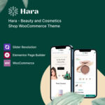 Hara - Beauty and Cosmetics Shop WooCommerce Theme - Download $4.49