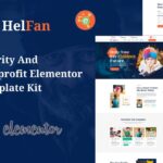 HelFan – Charity and Nonprofit Elementor Template Kit