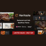 Heritaste - Restaurant WordPress Theme - Download $4.49
