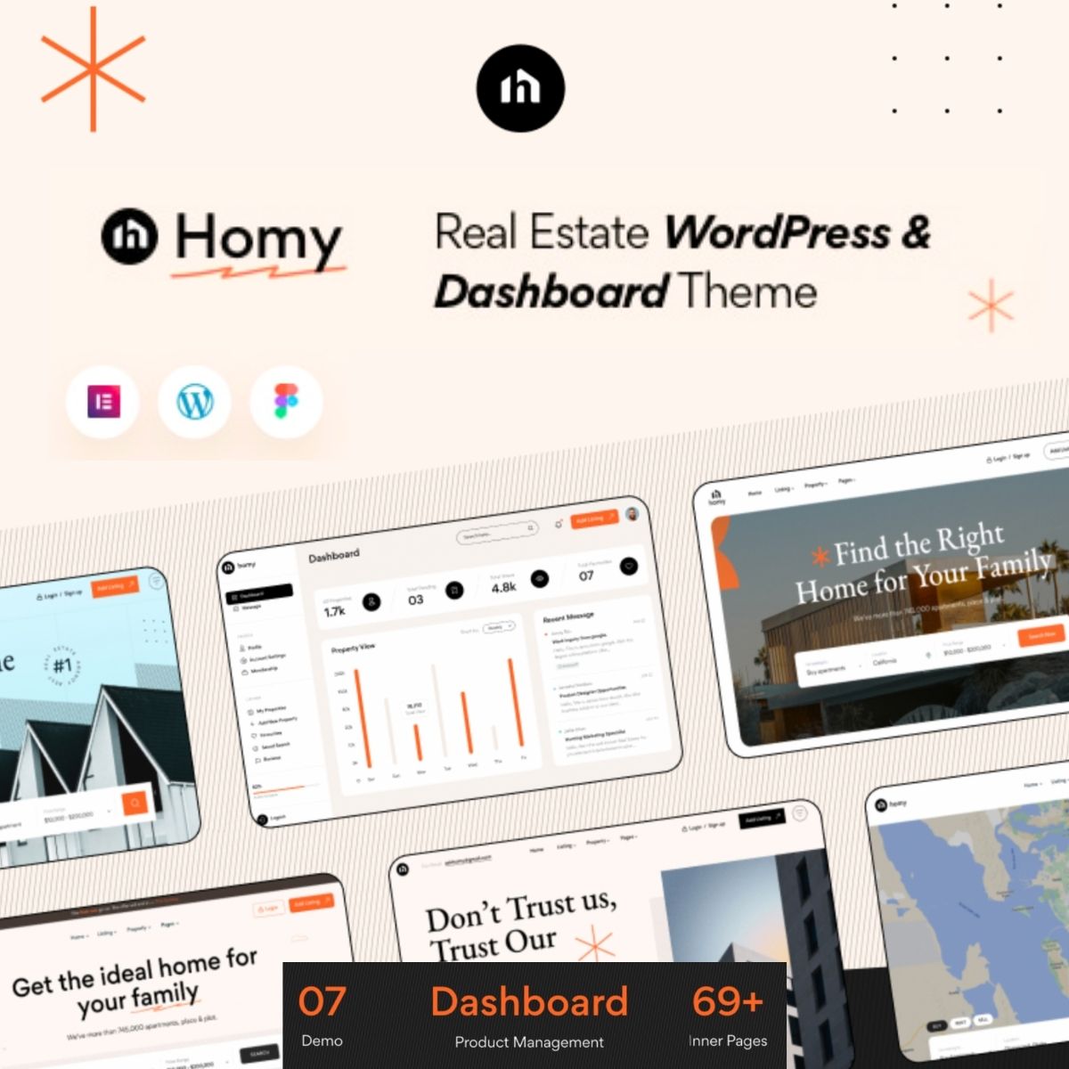 Homy - Real Estate WordPress Theme - Download $4.49 Homy - Real Estate WordPress Theme - Download $4.49