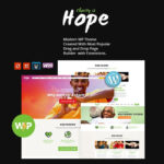Hope | Non-Profit, Charity & Donations WordPress Theme + RTL - Download $4.49