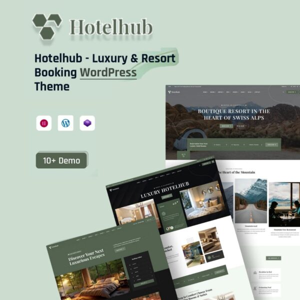 Hotelhub - Hotel Booking WordPress Theme - Download $4.49