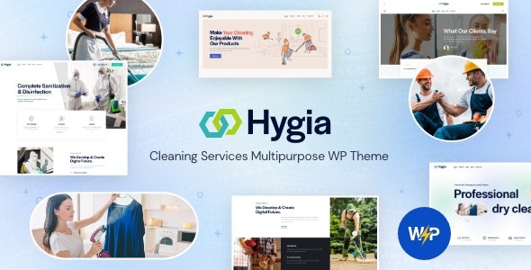 Hygia Cleaning Services Multipurpose WordPress Theme Hygia Cleaning Services Multipurpose WordPress Theme