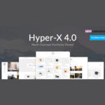 HyperX - Responsive Wordpress Portfolio Theme - Download $4.49