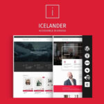 Icelander - Accessible Business Portfolio & WooCommerce WordPress Theme - Download $4.49