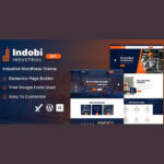 Indobi - Industrial WordPress Theme - Download $4.49
