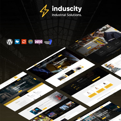 Induscity - Factory and Manufacturing WordPress Theme - Download $4.49