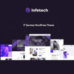 Infetech - IT Services WordPress Theme - Download $4.49