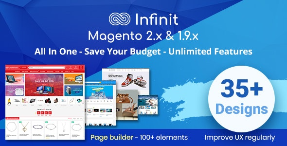 Infinit Multipurpose Responsive Magento 2 and 1 Theme Infinit Multipurpose Responsive Magento 2 and 1 Theme