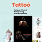 Inkscape - Tattoo WordPress Theme $4.49