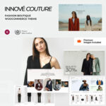 Innové Couture - Clothing Ecommerce WordPress Theme - Download $4.49