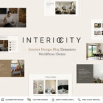 Interiocity - Home Decor Blog and Interior Design Magazine WordPress Theme - Download $4.49