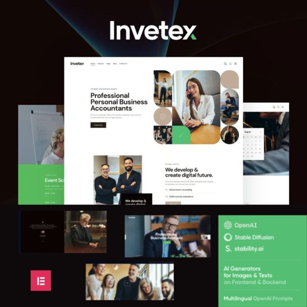 Invetex | Consulting & Investment Theme $4.49