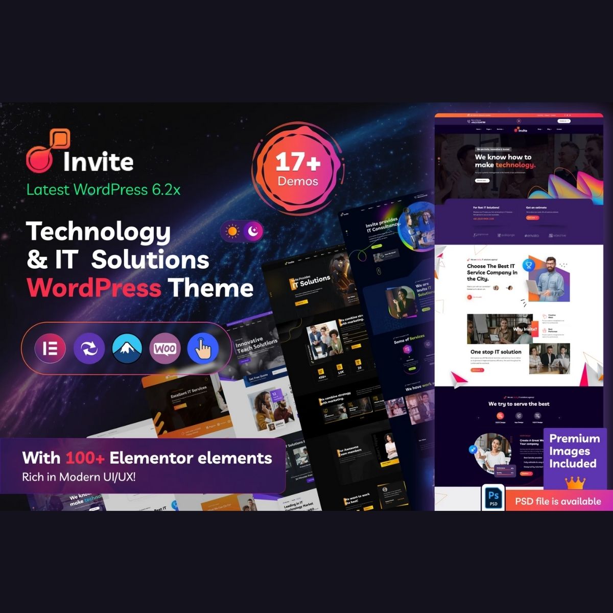 Invite - IT Solutions & Technology WordPress Theme $4.49 Invite - IT Solutions & Technology WordPress Theme $4.49
