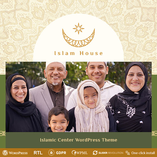 Islam House - Mosque and Religion WordPress Theme - Download $4.49