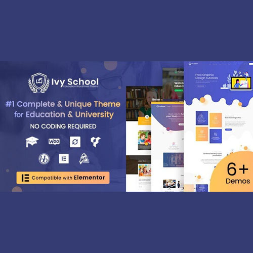 IvyPrep | Education & School WordPress Theme - Download $4.49