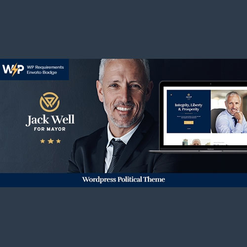 Jack Well | Elections Campaign & Political WordPress Theme - Download $4.49