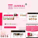 Jannal - Curtains & Doors WordPress Theme $4.49