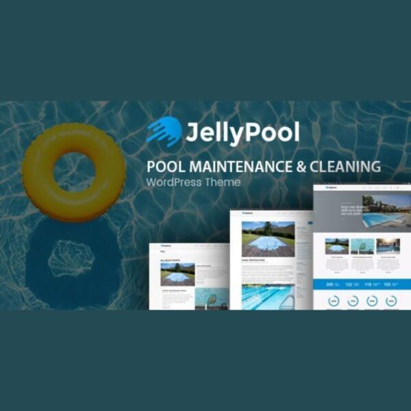 JellyPool - Pool Maintenance & Cleaning WordPress Theme - Download $4.49