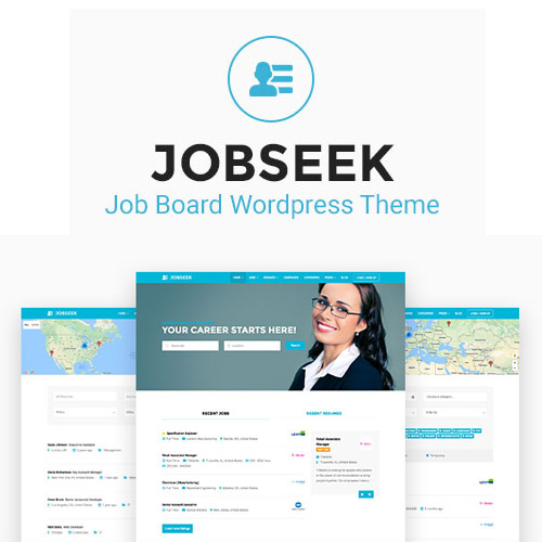 Jobseek - Job Board WordPress Theme - Download $4.49
